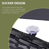 PAIQIAN Patio Furniture Set,4 Piece Garden Conversation Set, Outdoor Wicker Rattan Table and Chairs, Black Patio Set, Sectional Sofa with Thick Cushion for Garden, Yard, or Porch (Black/Beige) PAIQIAN