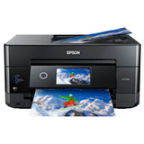 Epson Expression Premium XP-7100 Wireless Color Photo Printer with ADF, Scanner and Copier, Black, Small Epson