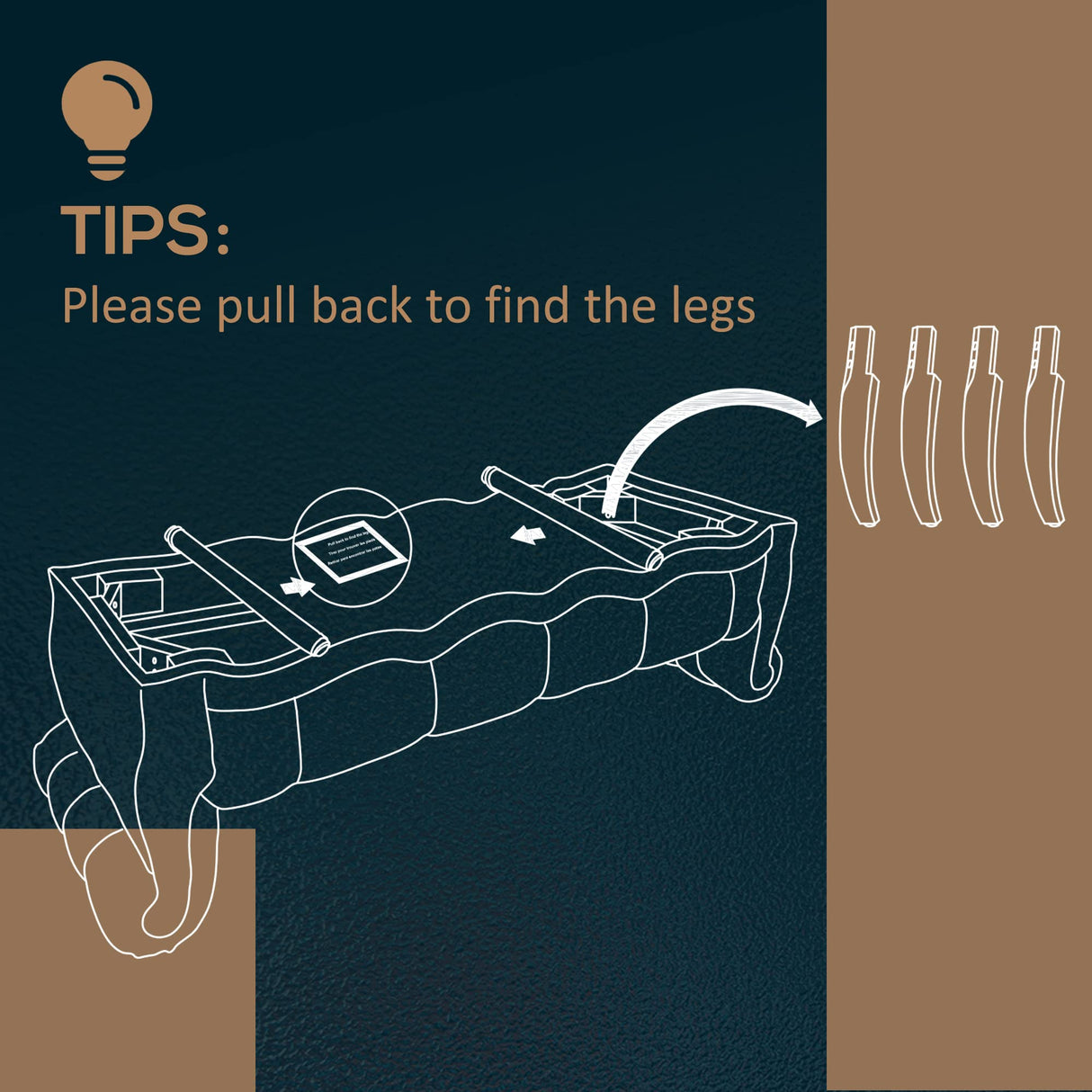 HOMCOM Traditional Style End of Bed Bench, Upholstered Entryway Bench with Button Tufted and Rounded Arm, Beige HOMCOM