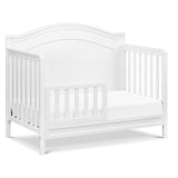 DaVinci Charlie 4-in-1 Convertible Crib in White, Greenguard Gold Certified DaVinci