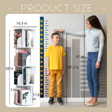 YGYQZ 4-Tier 360° Rotating Bookshelf - Stylish White Storage Rack for Small Spaces YGYQZ