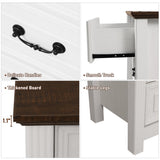 chartustriable Farmhouse 12 Drawer Dresser for Bedroom, 63” Wood Chest of Drawers with Rustic Handles, Wide Closet Dressers Organizer, Living Room, Hallway, Bedroom Furniture, Antique White chartustriable