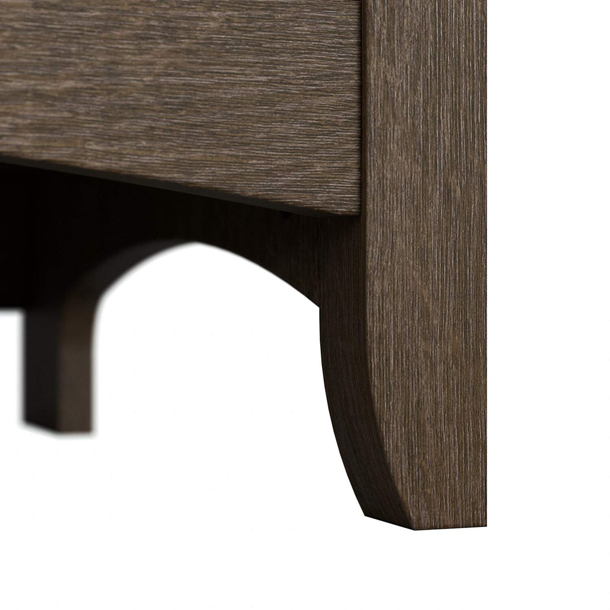 Bush Furniture Salinas 5 Shelf Bookcase in Ash Brown, Tall Bookshelf, Large Book Shelf for Living Room, Home Office, or Entryway Bush Furniture