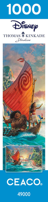 Ceaco - Thomas Kinkade Disney Dreams - Moana - 1000 Piece Jigsaw Puzzle Ceaco
