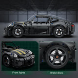 CaDA C63006W 1:10 Scale RUF GT RC Car Kit - DIY Assembly Building Blocks Set and STEM Educational Toy for Kids & Adults (8+ Years)⁠⁣ CaDA