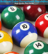 JAPER BEES Deluxe Billiard Ball/Pool Ball Set Complete 16balls Regulation Size&Weight Resin Ball JAPER BEES