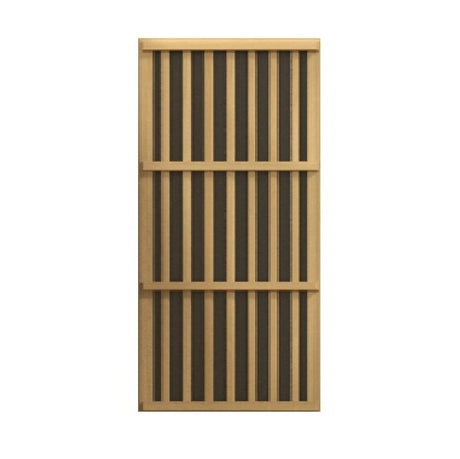 DYNAMIC SAUNAS Maxxus MX-K306-01 Elite 3-Person Near Zero EMF (Under 2 MG) FAR Infrared Sauna, (Canadian Hemlock) Curb Side Delivery DYNAMIC SAUNAS