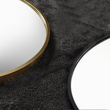 Otlsh 14"×48" Door Mirror,Arched Full Length Mirror, Over The Door, Arch Wall Mirror, Thin Frame, Aluminum Alloy, for Bedroom, Living Room, Entryway -Black Otlsh