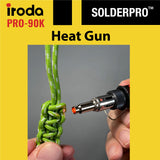 IRODA SOLDERPRO Butane Soldering Iron Kit Multi-Purpose 3-in-1 25-80W Pro Cordless Soldering Iron Box Set - Self-Igniting & Adjustable Flame, DIY Gift - Taiwan (90K) Iroda