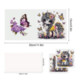 TDFERAN 6 Packs DIY Diamond Art Cards Unicorn Diamond Painting Cards Holiday Card Making Kit Diamond Art Cards with Envelopes Diamond Painting Greeting Cards for Holiday Birthday Thanksgiving Day TDFERAN
