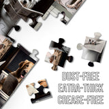 Pooping Dogs Puzzles 1000 Piece for Adults, Animal Jigsaw Puzzles 1000 Pieces, Funny Puppy Puzzles Prank Puzzle Dog Pooping BBOLDIN