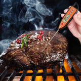 Digital Meat & Milk Thermometer - Instant Read Probe for Cooking, BBQ, Grill, Deep Fry, Roast & Baking NANGOALA