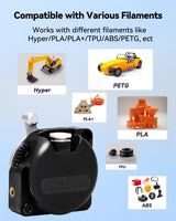 Creality Official Upgrade K1 MAX Extruder, 50N Strong Extrusion Force & Dual Gear Design Provide Smooth and Precise Feeding, Compatible with Creality K1/ K1 MAX/ K1C/ Ender 3 V3/ Ender 3 V3 Plus Creality