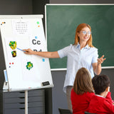 Arrowbash 12 Sets St. Patrick's Day Plaster Painting Kit Ceramics to Paint Green Shamrock Fridge Magnets DIY Irish Theme Plaster Statue Crafts Unpainted Ceramic Figurines Refrigerator Magnets Arrowbash