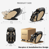 Artist hand Massage Chairs Full Body and Recliner Wider Seat, 2025 Zero Gravity Massage Chair SL-Track Shiatsu Massage Recliner, Body Scan, Heating, Calfrest Extension, Full-Body Air Compression Artist hand