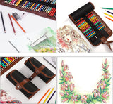 Sketching Drawing Art Pencil Kit-50 Piece Set with 24 Color Pencils for Adult Kid Coloring Books, 14 Graphite 3 Charcoal Erasers Etc., Artist Supplies Ideal for Adult, Kid,Student, Beginner Heshengping