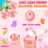 MDCGFOD Decorate Your Own DIY Water Bottle Butterfly Decorating Kit - Arts & Craft Kits for 4-10 Year Olds + Babies BoysGirlsJoys Kids Birthday Xmas Gift Box MDCGFOD