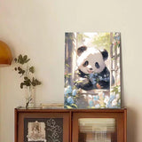 Reivworl Panda Paint by Numbers Kit for Adults, Panda Paint by Number for Adults, Adult Paint by Number Kits for Gifts and Home Wall Decor 16x20Inch Reivworl