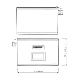 ToughBuilt - Document Bag w/Smooth-Action top-Mounted Zipper, Wear-Resistant Fabric - (TB-95-12) ToughBuilt