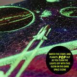 Glow in The Dark Universal Cosmos Adventure 1000 Piece Jigsaw Puzzle, Twin Spring Goods 1,000 pcs Puzzle TWIN SPRING GOODS