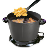 Presto 05450 DualDaddy Electric Deep Fryer, Black Presto
