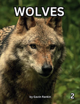 WOLVES: A Second book of 25 beautiful Wolves for your coloring enjoyment Majosta