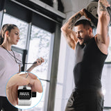 Decymis 2 Pack Clicker Counter, Metal Hand Tally Counter Clicker, 4 Digit Mechanical Palm Click Counter for Counting Numbers, Coaching, Sports Events Decymis