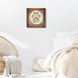 1DOT2 5x5 Small Shadow Box Frame Display Case, Grade A Natural Pine Wood HD Glass Front Soft Linen Back, 1.2 inches Interior Depth-Carbonized Black 1DOT2