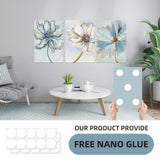 AIONCDER Acoustic Wall Art Acoustic Panels, 16x12 Inches Self Adhesive Sound Proofing Padding, 3 Piece Acoustical Soundproof Wall Panels, Decorative Sound Absorbing Panels for Home Office AIONCDER