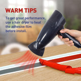 FOSLUOC Garage Door Seal Top and Sides Seal Strip White 34.4FT Rubber Weather Stripping Replacement Soft and Hard Composite, Weatherproofing Universal Sealing FOSLUOC