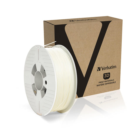 Verbatim 3D Printer Filament, PP 1,75mm, 0,5 kg Transp, (1,75mm, 0,5 kg Transp. Transparent/Natural), 55952 Verbatim