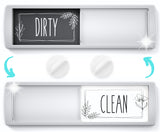 Stylish Dishwasher Magnet Clean Dirty Sign - 2 by 7 Inch - Ideal Clean Dirty Magnet for Dishwasher - Kitchen Organizer and Gadget - Nice Office, Home Farmhouse Decor ASSURED SIGNS