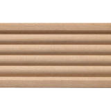 1821-4FTWHW Unfinished White Hardwood Beaded Casing Moulding ORNAMENTAL