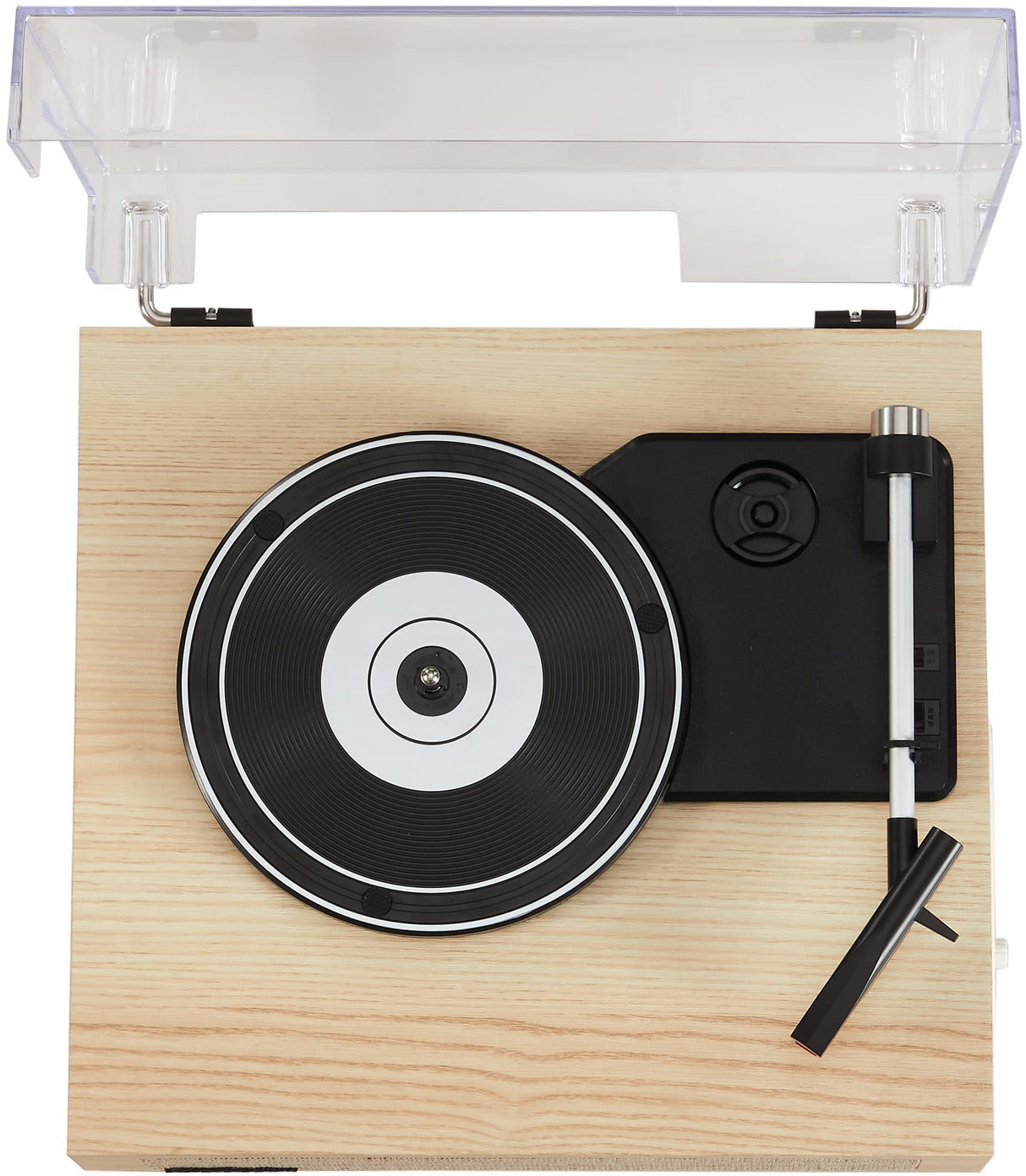 Crosley CR6042A-NA Scout 3-Speed Bluetooth Turntable with Built-in Speakers, Natural Crosley