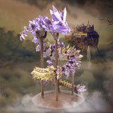 iSANMATE Dual Color Filament Silk PLA, 3D Printer Filament Silk Gold Purple, PLA Filament 1.75mm Rainbow Filament, 1 kg Spool iSANMATE