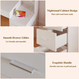 HUAHUU Large Vanity Desk with Mirror & Lights, White Makeup Vanity with 8 Drawers & 6 Storage Shelves, Vanity Set with LED Lights and Power Outlet, 3 Lighting Modes, Adjustable Brightness HUAHUU