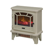 duraflame® Infrared Quartz Electric Fireplace Stove Heater, Cream Duraflame