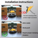 Raised Panel Router Bits，3PCS 1/4" Shank Router Bit Set,Cabinet Door Router Bits，Woodworking Tools Router Door & Window Bits (Tenon Cutter Diameter: 1-5/8") Tongue and Groove Router Bit Set yqlbgprj