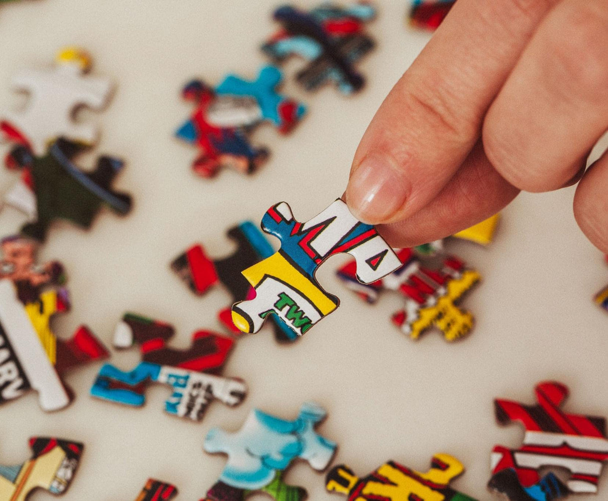 Marvel Comics Covers Superheroes 3000-Piece Jigsaw Puzzle for Kids and Adults | Brain Teaser, Educational Developmental Toys & Games, Building Kit Activities to Encourage Creative Play | 45 x 32 Inch Marvel