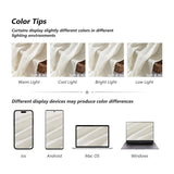 Guken Natural Linen Curtains 84 Inch Length for Living Room Bedroom 2 Panels Set Rod Pocket Light Filtering Semi Sheer Window Curtains 52 Inch Width Boho Farmhouse Linen Drapes Cream Ivory, W52xL84 Guken