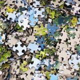 BEDUKE Jigsaw Puzzles for Adults 1000 Pieces Glacier National Park 1000 Piece Puzzle Thick Sturdy Precise Interlocking Age 14+ Family Game BEDUKE