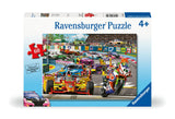 Ravensburger Racetrack Rally 60 Piece Jigsaw Puzzle for Kids - Every Piece is Unique, Pieces Fit Together Perfectly Ravensburger