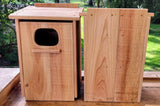 Cedar Wood Duck Nesting Box Duck House WoodArtSupply