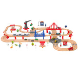 Battery Operated Locomotive Train, Magnetic Train Toy for Wooden Tracks, Motorized Train Compatible with Thomas, Brio, Chuggington, Melissa and Doug (Battery Not Included) Z MAYABBO