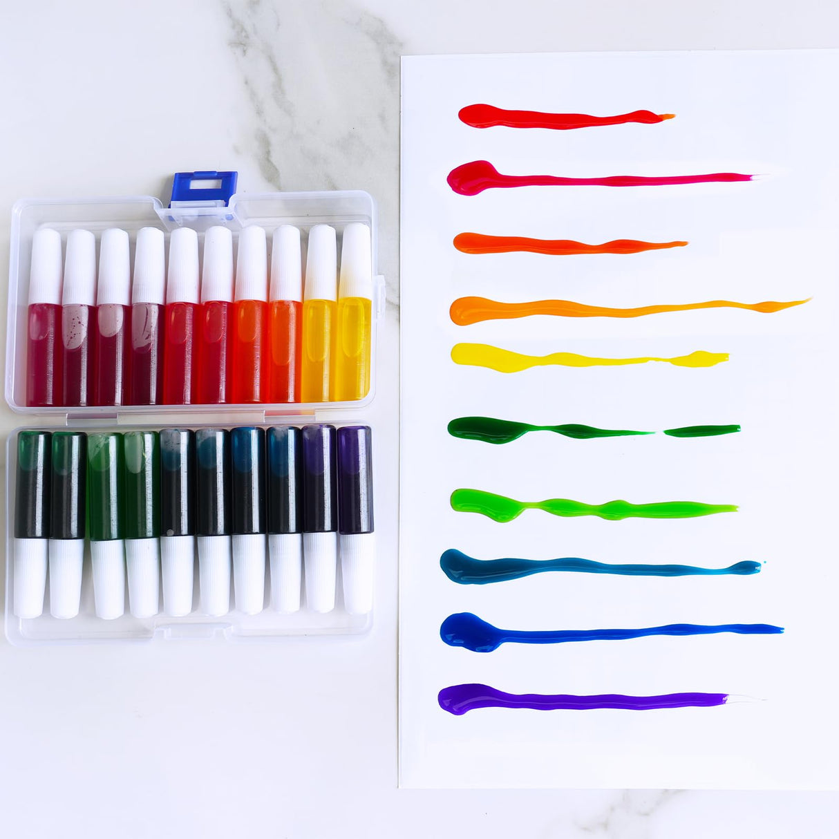 Winlyn 24 Sets Cat Suncatcher Ornaments Decorations DIY Window Paint Art Craft Kits Rainbow Kitten Sun Catchers Painting Kit for Kids Classroom Activities Birthday Summer Camping Party Art Project Winlyn