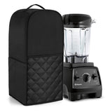 Luxja Blender Cover Compatible with Vitamix 64 oz. Low-Profile Blender, Black(quilted) LUXJA