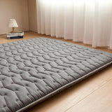Vibe bear Premium Foam Japanese Futon Floor Mattress Queen Size 60"x 80",100% High Density Foam Comfortable Floor Mattress,3.5" Thicken Foldable Sleeping Pad,Dormitory Tatami Mat(Gray) Vibe bear