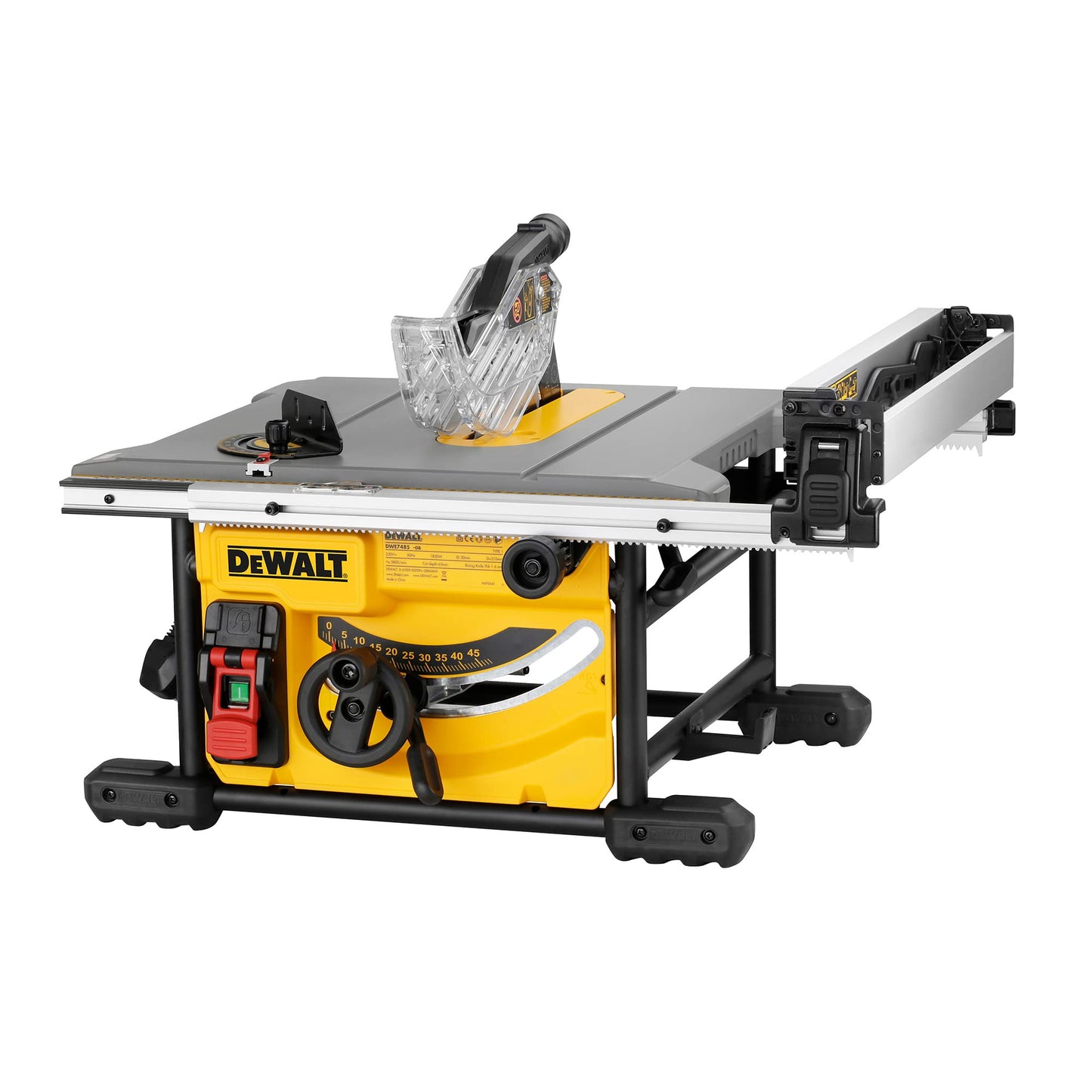 Dewalt DWE7485R 120V 15 Amp Compact 8-1/4 in. Corded Jobsite Table Saw (Renewed) - WoodArtSupply