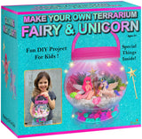 2Pepers STEM for Girls, Fairy & Unicorn Nightlight Present for Girls Age 3 4 5 6 7 8 9 10 Years Old, Kids Terrarium Arts & Crafts, Easter Birthday Fairy Gift & Unicorn Toy STEM Kit Project 2Pepers