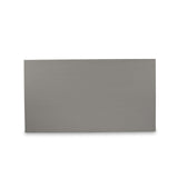 East West Furniture V-Style 9 Piece Kitchen Set Includes a Rectangle Table with V-Legs and 8 Dark Gotham Grey Linen Fabric Parson Dining Chairs, 40x72 Inch, V697MZ650-9 East West Furniture